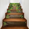 thumbnail image 4 of 6 uds 3d azulejo piso escalera pegatinas baño cocina decoración impermeable Mural calcomanías arte papel tapiz, 4 of 5