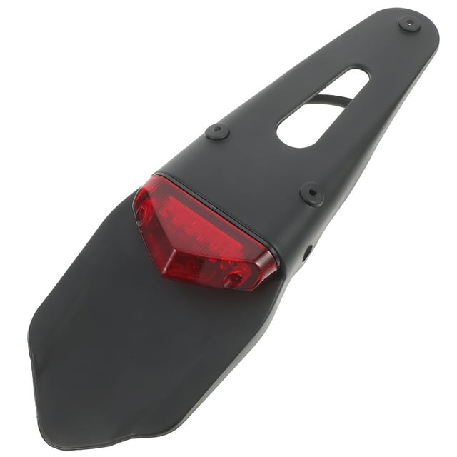 Guardabarros trasero luz trasera de freno motocicleta Motocross luz trasera luz de freno Led