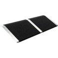 thumbnail image 1 of LZHF 10” x 32" Threshold Ramp Wheelchair Ramp for Home Doorway Access Door Anti Slip Ramp for Wheelchair Scooter Black, 1 of 5