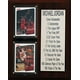 NBA Chicago Taureaux Michael Jordan Carrière Stat Plaque, 8 "x 10", Brun – image 1 sur 1