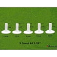 thumbnail image 3 of FINGER TEN Golf Rubber Tees Driving Range Value 5 Pack, Mixed Size or 5 Same Size for Practice Mat, 3 of 6