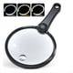 thumbnail image 2 of Lupa de Mano con LED Antiparpadeo Eye-Care - 3 Modos de Luz Ajustables, Recargable, 2 of 10