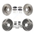 thumbnail image 1 of Transit Auto Front Rear Disc Brake Rotors and Ceramic Pads Kit for Car 2013 Acura ILX 2.0L K8T-101563, 1 of 11
