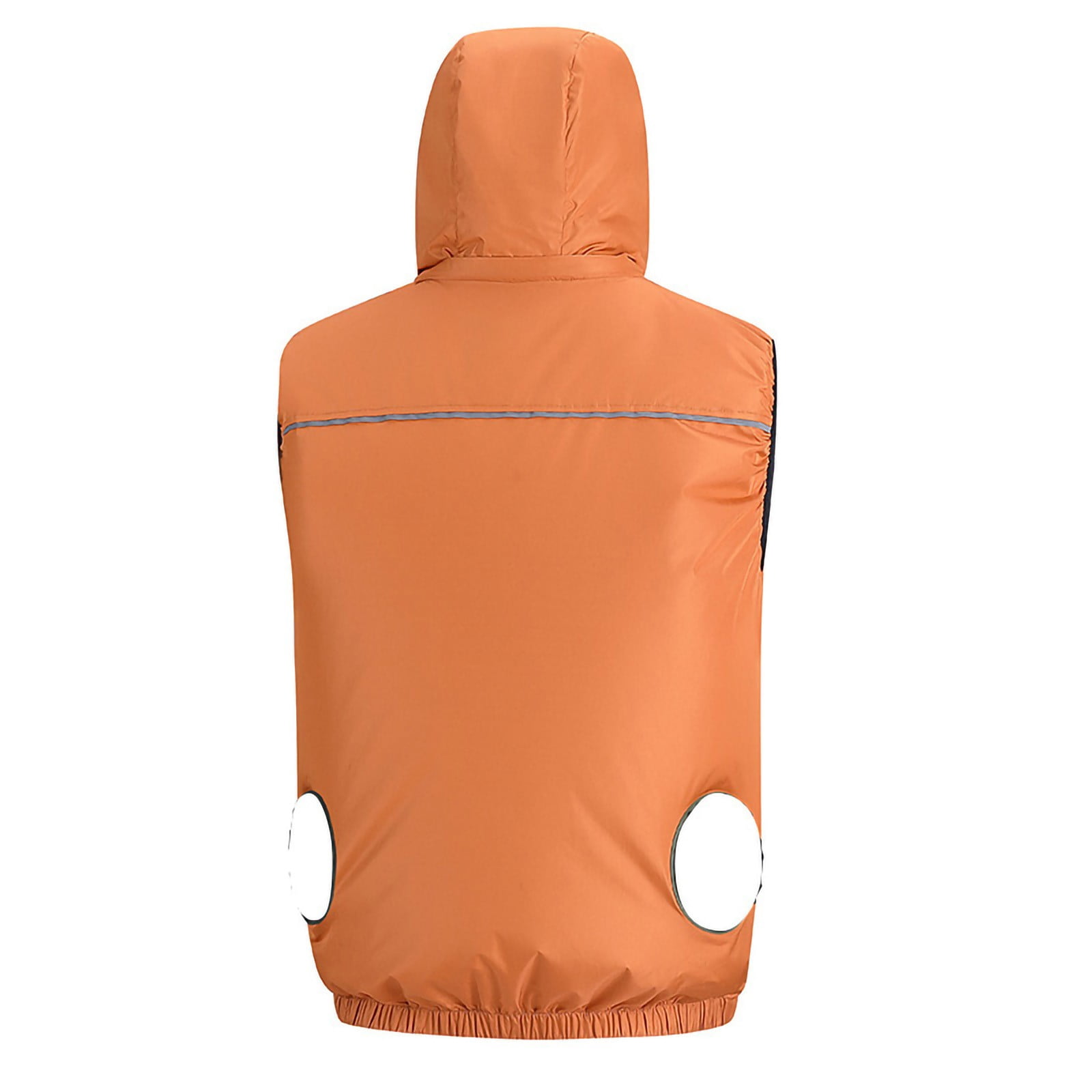 Kakii Mens Solid Color Athletic Vest Quick Dry Fashion Hooded Sleeveless Jacket Outdoor Running Workout Vest with Pocket