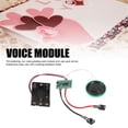thumbnail image 4 of Voice Greeting Card Module, Recordable Sound Module Easy To Use 4 Minutes 40mm Speaker  for Gift, 4 of 7