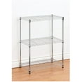 thumbnail image 1 of 14" x 24" x 30" 3 Shelf Chrome Wire Shelving Unit, 1 of 2