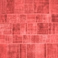 thumbnail image 1 of Ahgly Company Indoor Square Patchwork Red Transitional Area Rugs, 6' Square, 1 of 4