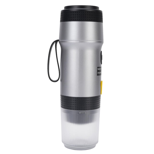 3 in 1 Travel Coffee Maker, Compact and Lightweight Easy to Carry Multifunctional Portable Coffee Machine for RV Hiking and Office UseWhite