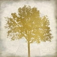 thumbnail image 3 of Allen, Kimberly 12x12 Black Modern Framed Museum Art Print Titled - Tree Silhouette Gold 3, 3 of 5