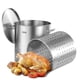 thumbnail image 1 of Olla de acero inoxidable VEVOR de 64 litros con cesta, tapa y asa, 1 of 9