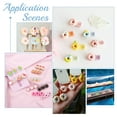 thumbnail image 5 of 22Pcs 11 Style Resin Cabochons DIY for Mobile Phone Decoration & Bobby Pin Accessories Doughnut Mixed Color 20.5~27.8x7.5~15.5mm 2pcs/style, 5 of 5