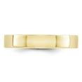 thumbnail image 2 of 10K Yellow Gold Ring Band Wedding Standard Flat 4mm LTW Size 9, 2 of 3