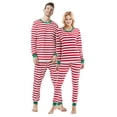thumbnail image 4 of Pijamas navideños a juego para toda la familia, pijamas de algodón para mujer, ropa de dormir para hombre, pijamas de manga larga, 4 of 5