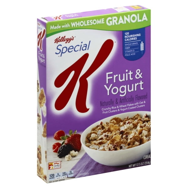 Kellogg's Special K Breakfast Cereal, Fruit & Yogurt, 12.5 Oz Walmart