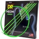 thumbnail image 1 of Cuerdas para bajo eléctrico DR Strings NGB5-45 Hi-Def Neon Green, 1 of 8