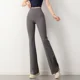 thumbnail image 4 of Leggings de Yoga micro-acampanados pantalones push up de cadera casual slim fit mujeres bailando cintura alta pantalones deportivos elásticos ropa de entrenamiento, 4 of 4