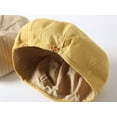 thumbnail image 3 of Ladies Beret Female Hats Elegant Women Headwear Adult Head accessories 1Count(Light Khaki), 3 of 4
