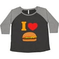 thumbnail image 3 of Inktastic I Love Cheeseburgers Women's Plus Size T-Shirt, 3 of 5