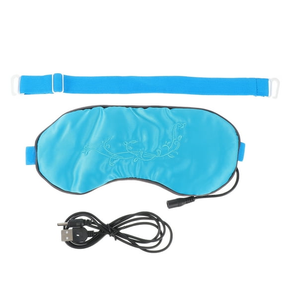 EeaseMX 1 máscara para ojos, parches para sombrear los ojos, antifaz para dormir, ideal para viajes en casa (azul)