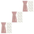 thumbnail image 1 of paramount 8pcs Beige Extra Thick Cotton Curtain Rope For Durability And Non-deformable Fixation Cotton Made 3Set, 1 of 5