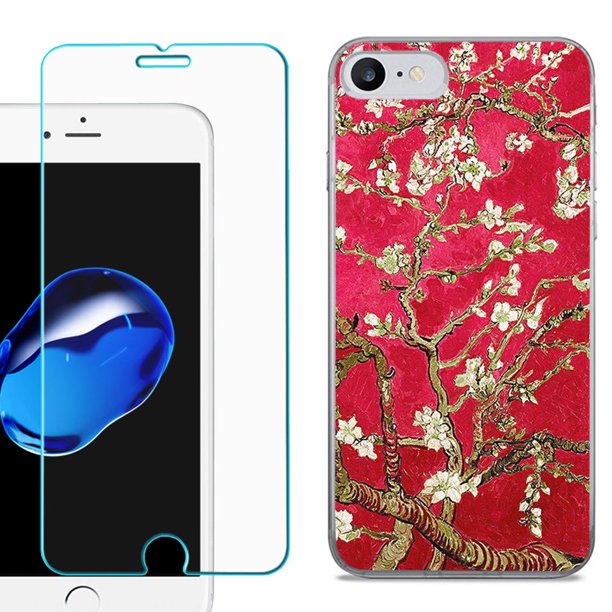 For Apple iPhone SE 2020 Case, SlimFit TPU Phone Case, with Tempered