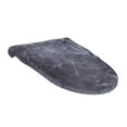thumbnail image 1 of Tapete para inodoro de baño, absorbente, a prueba de polvo, lavable, flexible gris oscuro, 1 of 9