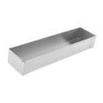 thumbnail image 4 of Molde rectangular para tarta de queso, molde para pasteles de acero inoxidable 304 con fondo plano. 403 cm x 10 cm x 63 cm, 4 of 9