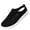 Black, variant on Womens Backless Shoes Fitness Orthopedic Slip On Hands Free Slip On Mules Women Closed Toe Clogs Casual Mesh Classic Fit Orthopedic Sneakers for Women