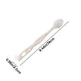 thumbnail image 3 of Matoen Laundry Stain Brush wth Long Handle and Soft Bristle for Cleaning Clothes & Shoes, Protable Laundry Brush for Stains on Clothes (Gray), 3 of 6