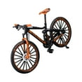 thumbnail image 1 of 1:10 Mini Racing Bicycle Mountain model bike mini Finger Bike Toys Model Decoration Crafts Orange, 1 of 8