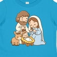 thumbnail image 4 of Inktastic Nativity Scene Christmas Manger Boys or Girls Toddler T-Shirt, 4 of 5