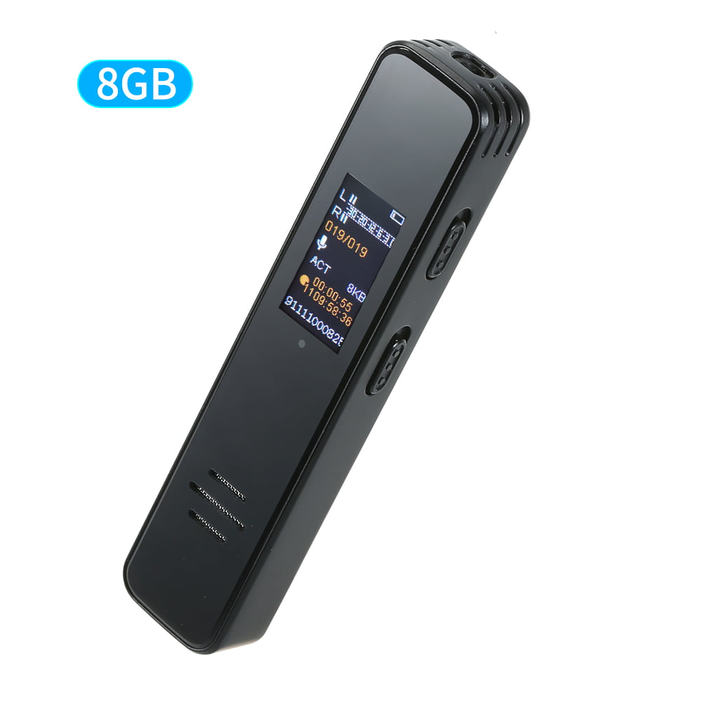 Details about   8GB 16GB Digital Voice Activated Recorder Spy Audio Recording Device New 