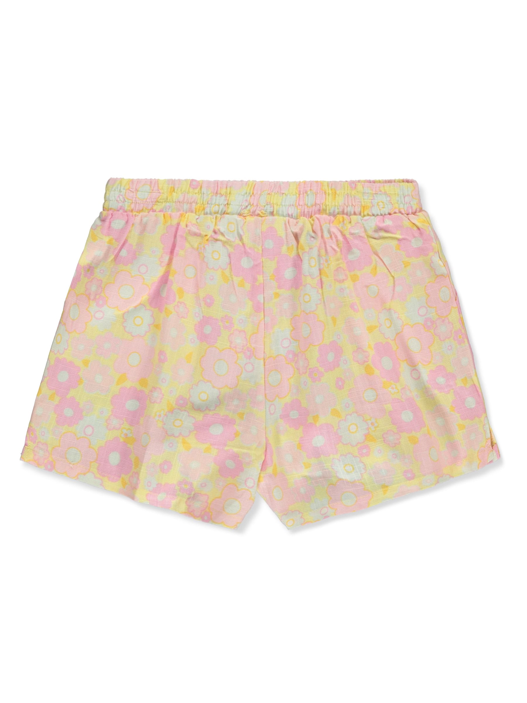 Jessica Simpson Girls' 2-Piece Stripe Shorts Set Outfit, Sizes 4-12