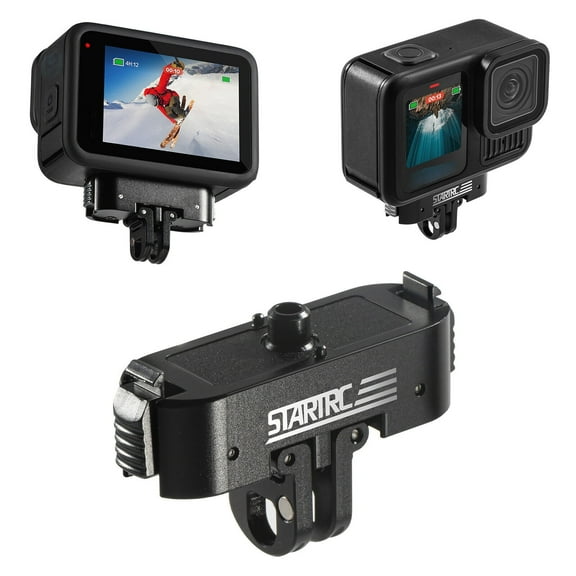Magnetic Quick Release Mount for GoPro Hero 13 Adapter with 1/4" Thread Base,Made of aluminum alloy material,Convenient, Lightweight and small