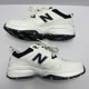 thumbnail image 2 of New Balance Men's 609 SNEAKERS Sz 9.5 EEEE WhiteNavy VGC Pls See Pics Ships Free, 2 of 6