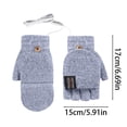 thumbnail image 3 of USB Powered Flip Cover Winter Gloves with Heating Pads for Full Hand Warmth and Touchscreen Use, 3 of 8
