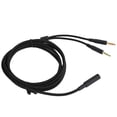 thumbnail image 2 of Adaptador 2 en 1 para auriculares, Cable de Audio apto para Kingston HyperX Cloud Stinger/Cloud Mix/Cloud Alpha, 2 of 8