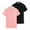 Pink 01, variant on 2 Pack Sport Polos Shirts for Women Plus Size Short Sleeve Casual Golf Blouses Button Collar School Uniform Workout Tops, Pink, XL