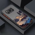 thumbnail image 3 of Matte Case for Xiaomi POCO X4 X3 X2 M4 M3 M2 F4 F3 GT F2 C40 PRO 4G 5G A3 MIX4 CIVI Case Funda Art hand-Painted Mountain Scenery, 3 of 5