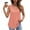 Orange, variant on Uaswgudfs Women's Sleeveless V-Neck Tank Top with Delicate Lace Trim - Lightweight Soft Fabric for Casual Summer Layering or Everyday Effortless Style