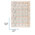 thumbnail image 3 of Livabliss Washable Rugs for Living Room, 8x10 Amelie Traditional Medium Green Area Rug, Bedroom Dining Room Home Decor Stain Resistant Carpet (7'10" x 10'2"), 3 of 5