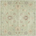 thumbnail image 6 of SAFAVIEH Wyndham Bernica Floral Wool Area Rug, Light Green, 4' x 6', 6 of 9