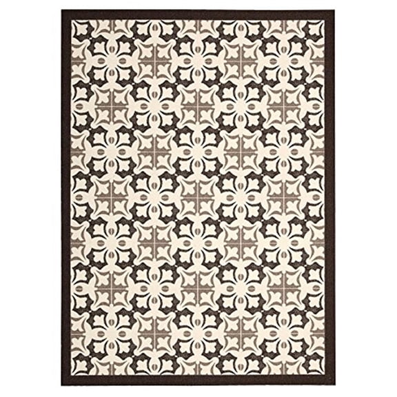 Nourison Enhance Brown Area Rug EN200 2'6" x 4'