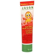 Jason Kids Only! Toothpaste, Strawberry, 4.2 oz (Pack of 3)
