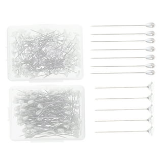  Nraxiot 100PCS Diamond Pins for Flowers, Durable Diamond Pins,  2 inch Delicate Bouquet Pins, Flower Pins for Wedding Bridal Hair and DIY  Sewing Craft