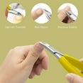 thumbnail image 4 of Less Steel Clippers For Thick Ngrown Toes, With Silic , Yellow, 4 of 5