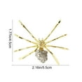 thumbnail image 3 of JoyMoreHome Halloween Crystal Spider Statue, Festive Vibe Decoration, for Bedroom, Office, Tabletop, Holiday Party, 3 of 6