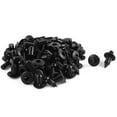 thumbnail image 1 of 50Pcs Grapa de Vehículo Guardabarros Parachoques 17mm Clip Negra 6mm Agujero, 1 of 1