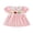 Pink-Book, variant on BemeyourBBs Toddler Baby Girl Back to School Dresses Kids Kindergarten Outfits Baby Girl Summer Dress with Bows Striped Apple Embroidered Puff Short Sleeve Doll Collar Causal A-line Dress