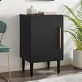 thumbnail image 2 of CROSLEY Support de Tourne-Disque Everett Noir Mat, 2 of 8